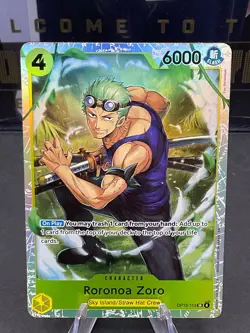 Roronoa Zoro OP15-113 SR Foil Adventure on Kami’s Island One Piece TCG - Image 1