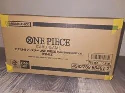 One Piece Japanese Extra Booster Heroines Edition Sealed Case (12 Boxes) EB-03 - Image 1
