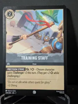 Training Staff - Archazia's Island - 204/204 - Lorcana - Common Non Foil - Image 1