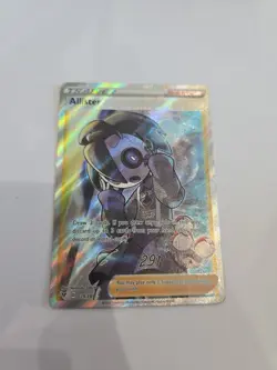 Pokemon TCG Allister Trainer Holo Full Art Rare Card 179/185 Vivid Voltage - Image 1