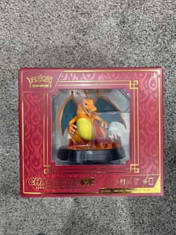 Charizard EX Super Premium Collection Box Card Display Pokemon FIGURE ONLY - Image 1