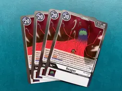 Reaper EX2-055 Playset Digital Hazard Digimon Card Game x4 - Image 1