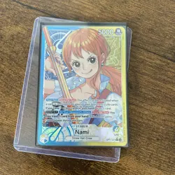 OP11-041 Nami Leader Alt Art - A Fist of Divine Speed (OP11) One Piece Card - Image 1