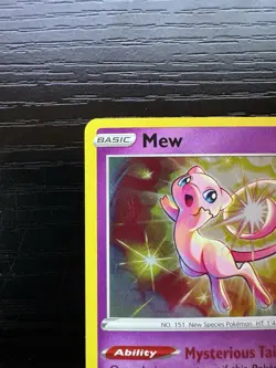 MEW 011/025 Celebrations 25th Anniversary HOLO RARE card 2021 Pokemon TCG - Image 2