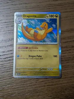 Dragonite Holo NM 149/165 Scarlet & Violet 151 Pokemon Card MEW - Image 1