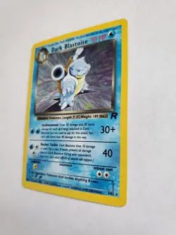 Pokemon TCG Dark Blastoise Holo Rare Card 3/82 - Image 5