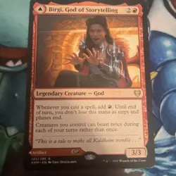 Birgi, God of Storytelling NonFoil MTG KHM Kaldheim MAGIC the Gathering Card - Image 1