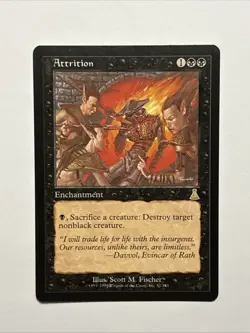 Attrition Urza's Destiny Magic the Gathering Card - Image 1