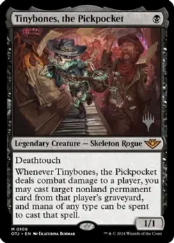 Tinybones, the Pickpocket - Foil - Promo Pack NM, English MTG Promo Pack: Outlaw - Image 1