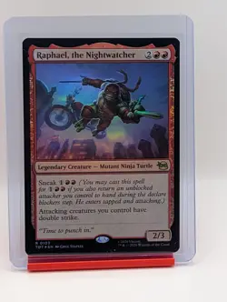 Raphael, the Nightwatcher [Foil] #103 Magic Teenage Mutant Ninja Turtles - Image 1