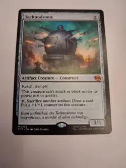 Technodrome 0179 NM Teenage Mutant Ninja Turtles Mythic MTG - Image 1