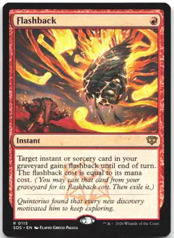 Flashback 115 Rare Secrets of Strixhaven Magic: The Gathering Near Mint - Image 1