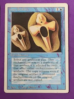 MTG Magic The Gathering - Copy Artifact - Revised 3rd Edition MP - Image 1