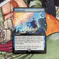 [MTG] Mana Sculpt (Extended Art) (0319) (SOS) NM - Image 1