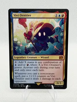 Vivi Ornitier Final Fantasy Regular Magic the Gathering NM - Image 1