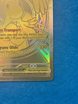Mega Dragonite EX Gold Hyper Rare 295/217 Ascended Heroes Pokemon NM+ - Image 4