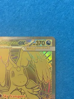 Mega Dragonite EX Gold Hyper Rare 295/217 Ascended Heroes Pokemon NM+ - Image 5