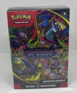 Pokemon TCG: Phantasmal Flames Factory Sealed Booster Bundle Box - Image 1