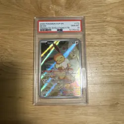 2025 POKEMON SVP EN-SV BLACK STAR PROMO #173 EEVEE PSA 10 - Image 1