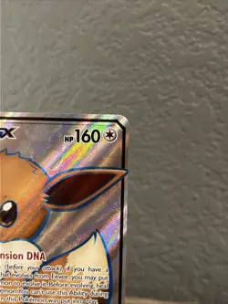 Pokemon TCG Eevee GX SM242 Black Star Promo Full Art Ultra Rare NM Condition - Image 2