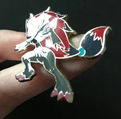 Zoroark Pokemon Pin Badge Metal 2015 From Shiny Blister Pack Breakthrough RARE - Image 3