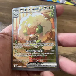 Pokemon TCG Whimsicott EX 165/086 White Flare Special Illustration Rare NM - Image 2