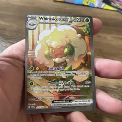 Pokemon TCG Whimsicott EX 165/086 White Flare Special Illustration Rare NM - Image 3