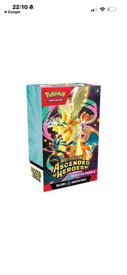 PRESALE - Pokemon TCG: Mega Evolution Ascended Heroes Booster Bundle - Image 1