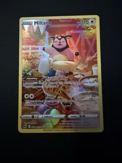 Pokemon Miltank Ultra Rare Full Art Holo Crown Zenith Galarian Gallery GG24/GG70 - Image 1