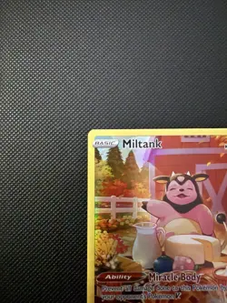Pokemon Miltank Ultra Rare Full Art Holo Crown Zenith Galarian Gallery GG24/GG70 - Image 2