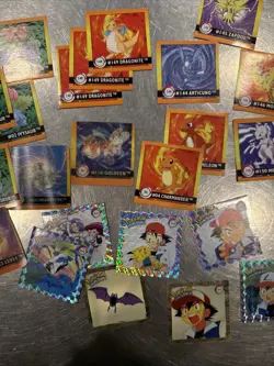 Artbox 1999 Pokemon Stickers- Nintendo- Pictured plus the bulk ones pictured - Image 3