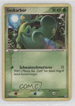 Treecko German Pokemon EX Emerald #70 2005 - Image 1