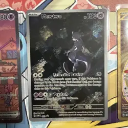 Pokemon 151 Ultra Premium Collection Promo Set Metal Mew, Mew ex & Mewtwo - Image 3