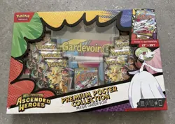 Pokemon TCG Ascended Heroes Premium Poster Collection Mega Gardevoir EX – Sealed - Image 1