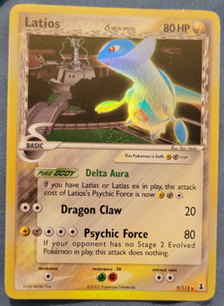 Latios 9/113 Delta Species Reverse Holo Ultra Rare Pokemon TCG LP-NM - Image 1