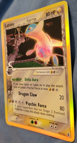 Latios 9/113 Delta Species Reverse Holo Ultra Rare Pokemon TCG LP-NM - Image 3