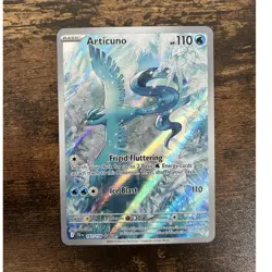 Pokemon Articuno Illustration Rare Holo 161/159 Journey Together English - Image 1
