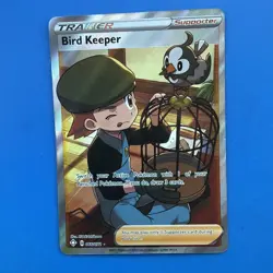 Bird Keeper 066/072 Full Art Pokemon TCG Shining Fates RARE PACK-FRESH - Image 1