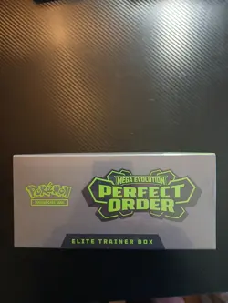 Pokemon Mega Evolution Perfect Order Elite Trainer Box New Sealed TGC B - Image 5