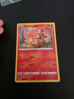 Charmander SWSH092 Cosmo Holo Sword & Shield Promo Pokemon NM - Image 1