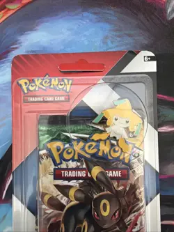 1x JIRACHI Pokemon Evolving Skies & Chilling Reign 2 Pack Blister W Pin SEALED - Image 3