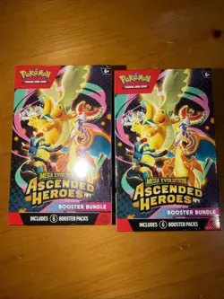 Pokemon TCG: Mega Evolution Ascended Heroes Booster Bundle - New Factory Sealed - Image 1