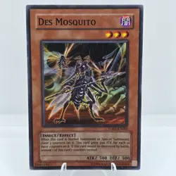 Des Mosquito YDB1-EN003 Yu-Gi-Oh GX DS Card Almanac Promo LP Super Rare - Image 1