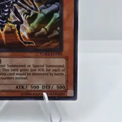 Des Mosquito YDB1-EN003 Yu-Gi-Oh GX DS Card Almanac Promo LP Super Rare - Image 5