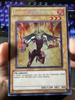 Yu-Gi-Oh! TCG Elemental HERO Burstinatrix Legendary LCGX-EN004 - Image 1