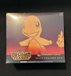 Obsidian Flames Pokemon Center Exclusive PC ETB Elite Trainer Box Sealed - Image 1