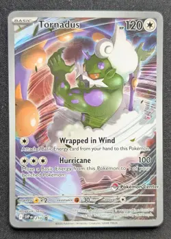 Tornadus 210 - Pokemon Center Stamped Promo - plus non stamped promo - Sealed - Image 1