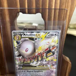 Mega Audino EX World Championship 85/124 - XY Fates Collide Pokemon MP DMG - Image 5