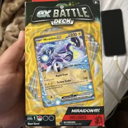 MiraidonEx Battle Deck Pokemon TCG Scarlet & Violet - Image 1