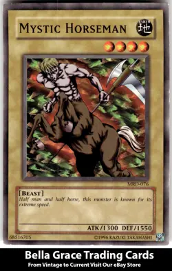Mystic Horseman #MRD-076 Metal Raiders Yugioh - Image 1
